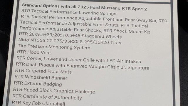 2025 Ford Mustang GT