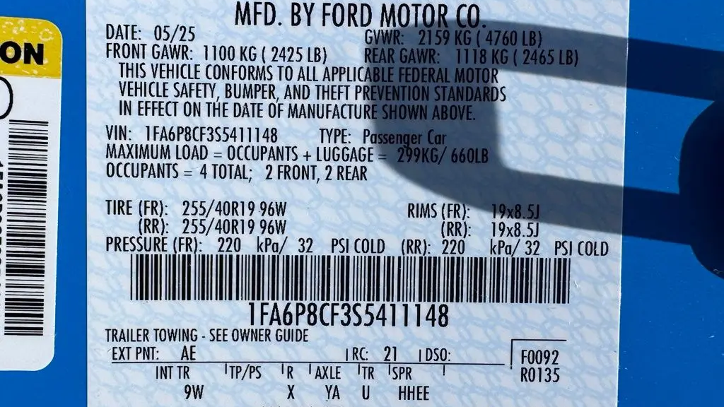 2025 Ford Mustang GT