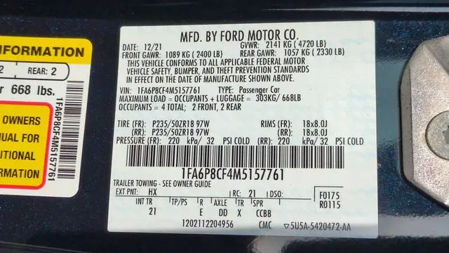 2021 Ford Mustang GT