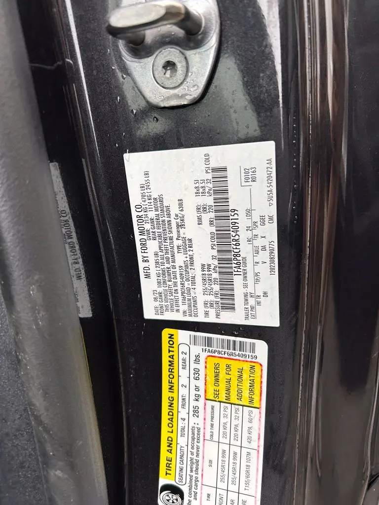 2024 Ford Mustang - $40,795