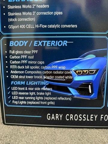 2026 Ford Mustang - $100,000