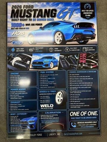 2026 Ford Mustang - $100,000