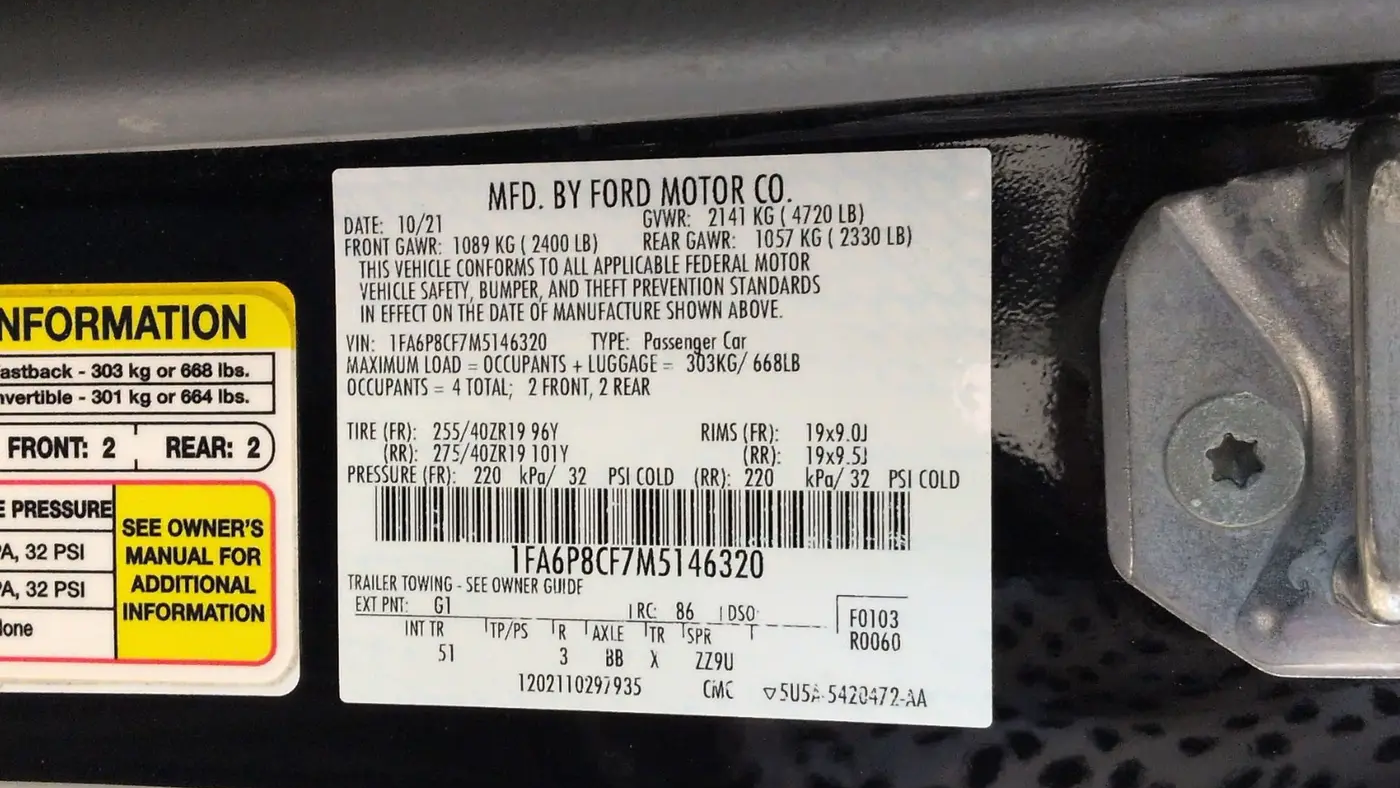 2021 Ford Mustang GT