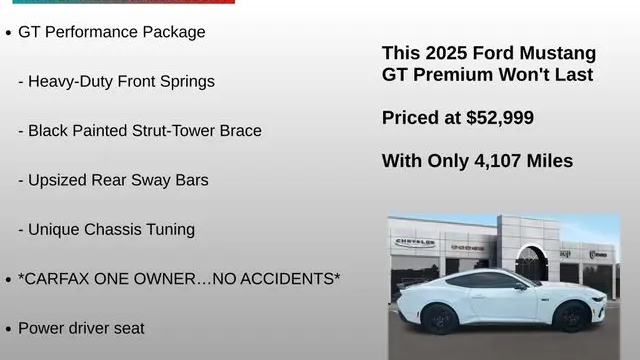2025 Ford Mustang GT
