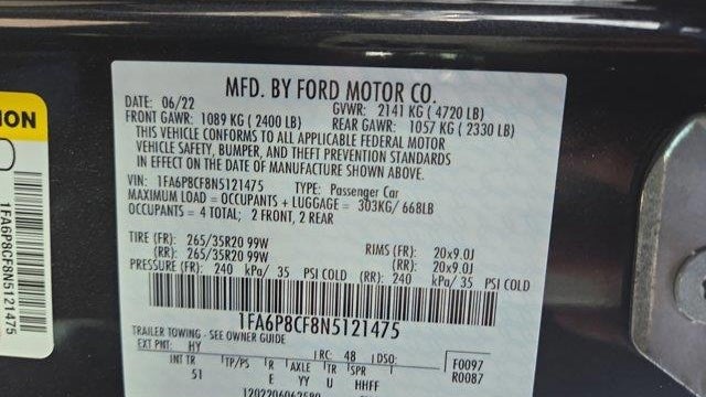 2022 Ford Mustang GT
