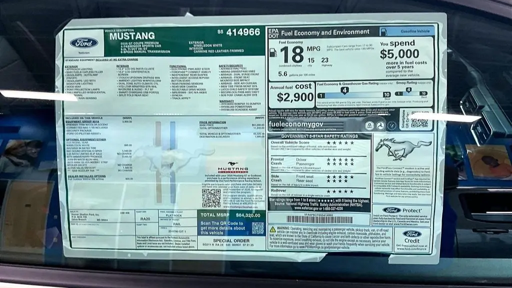 2025 Ford Mustang GT