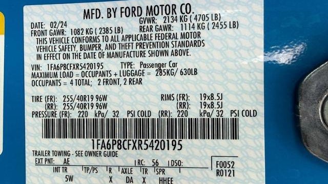 2024 Ford Mustang GT