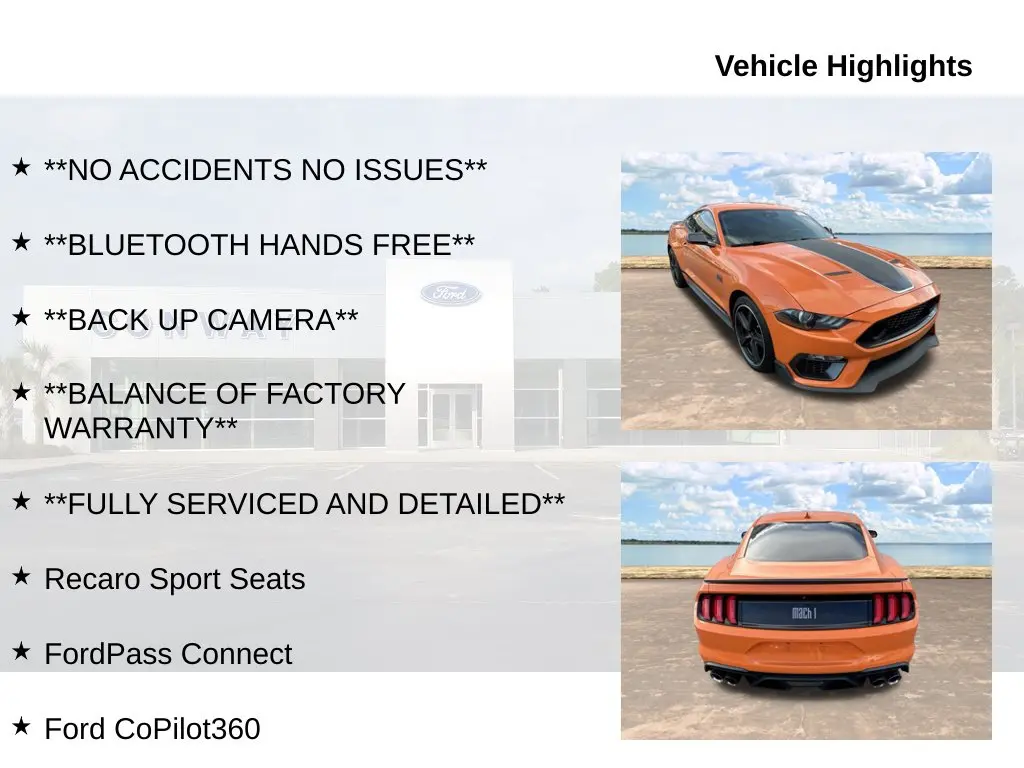 2021 Ford Mustang - $52,498