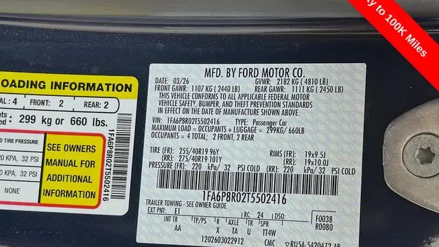 2026 Ford Mustang Dark Horse