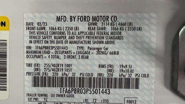 2023 Ford Mustang Mach 1