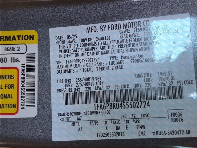 2025 Ford Mustang - $76,017