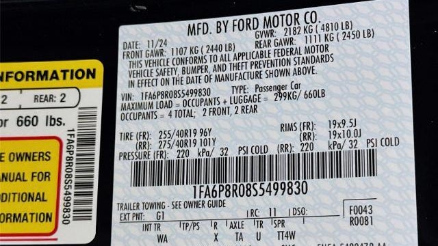 2025 Ford Mustang Dark Horse