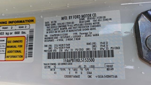 2020 Ford Mustang EcoBoost