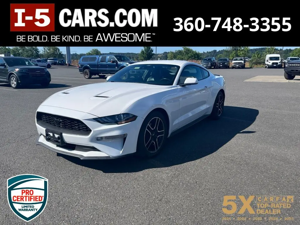 2021 Ford Mustang - $23,848