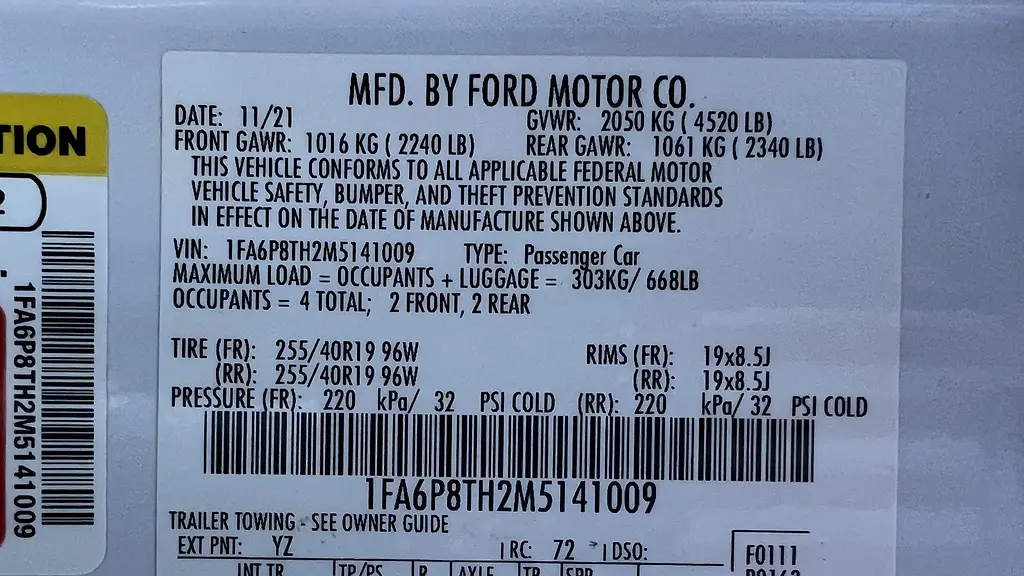 2021 Ford Mustang EcoBoost Premium