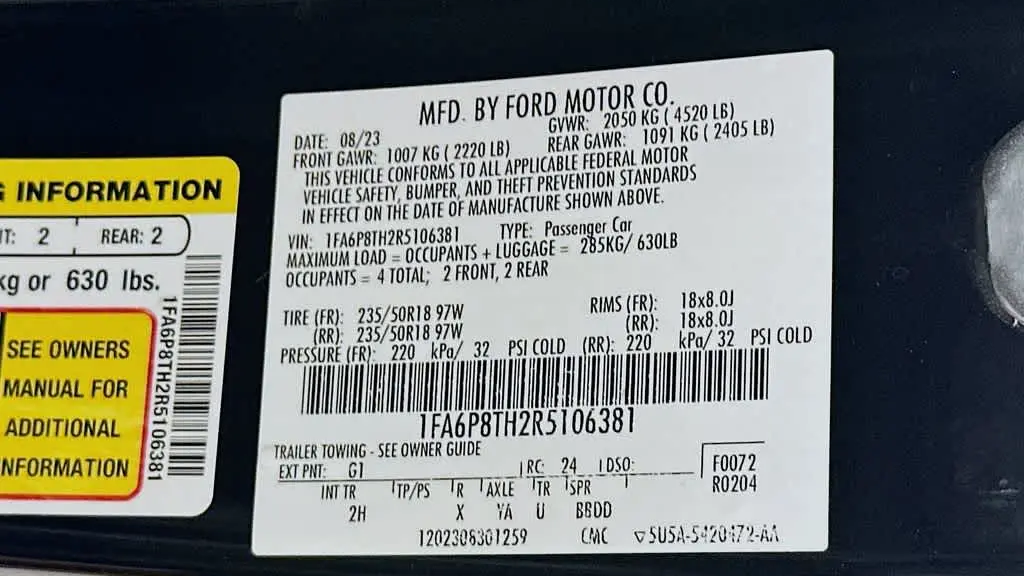 2024 Ford Mustang EcoBoost