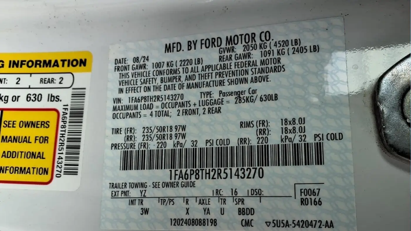 2024 Ford Mustang EcoBoost
