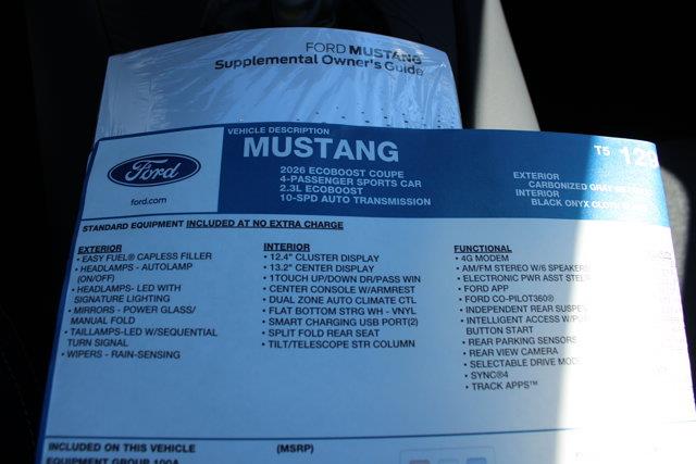 2026 Ford Mustang - $32,991