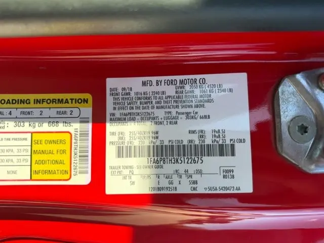 2019 Ford Mustang - $26,995