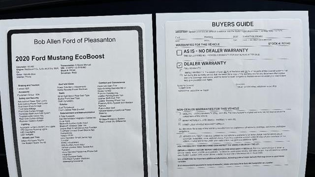 2020 Ford Mustang EcoBoost