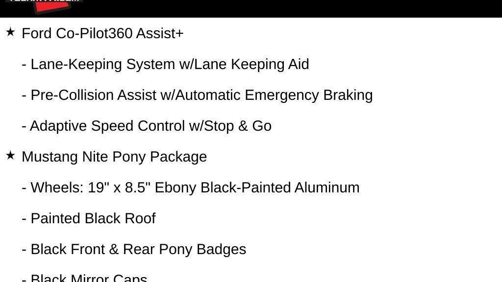2024 Ford Mustang EcoBoost Premium