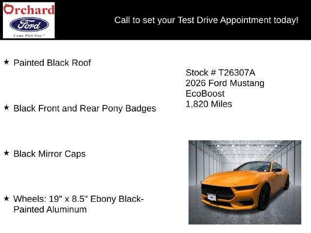 2026 Ford Mustang - $31,650