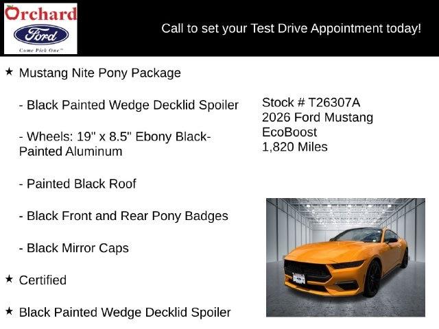 2026 Ford Mustang - $31,250