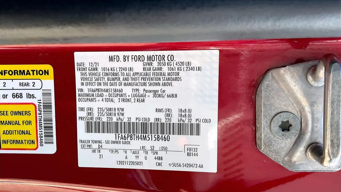 2021 Ford Mustang EcoBoost Premium