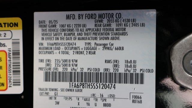 2025 Ford Mustang EcoBoost