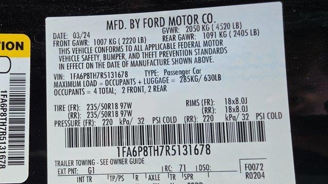 2024 Ford Mustang EcoBoost Premium