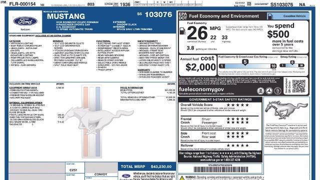 2025 Ford Mustang EcoBoost