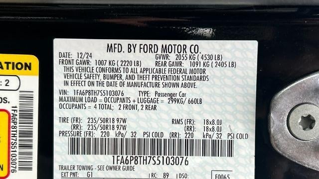 2025 Ford Mustang EcoBoost