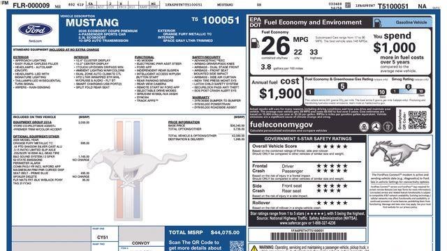 2026 Ford Mustang EcoBoost Premium