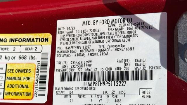 2023 Ford Mustang EcoBoost