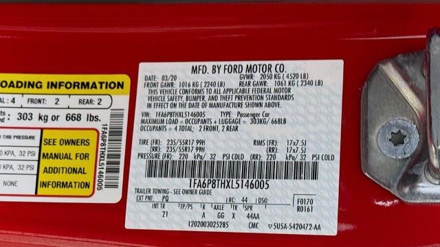 2020 Ford Mustang EcoBoost