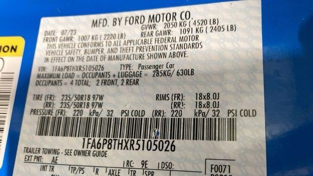 2024 Ford Mustang EcoBoost