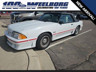 1988 Ford Mustang GT 2DR Convertible