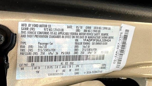 2018 Ford Focus SE