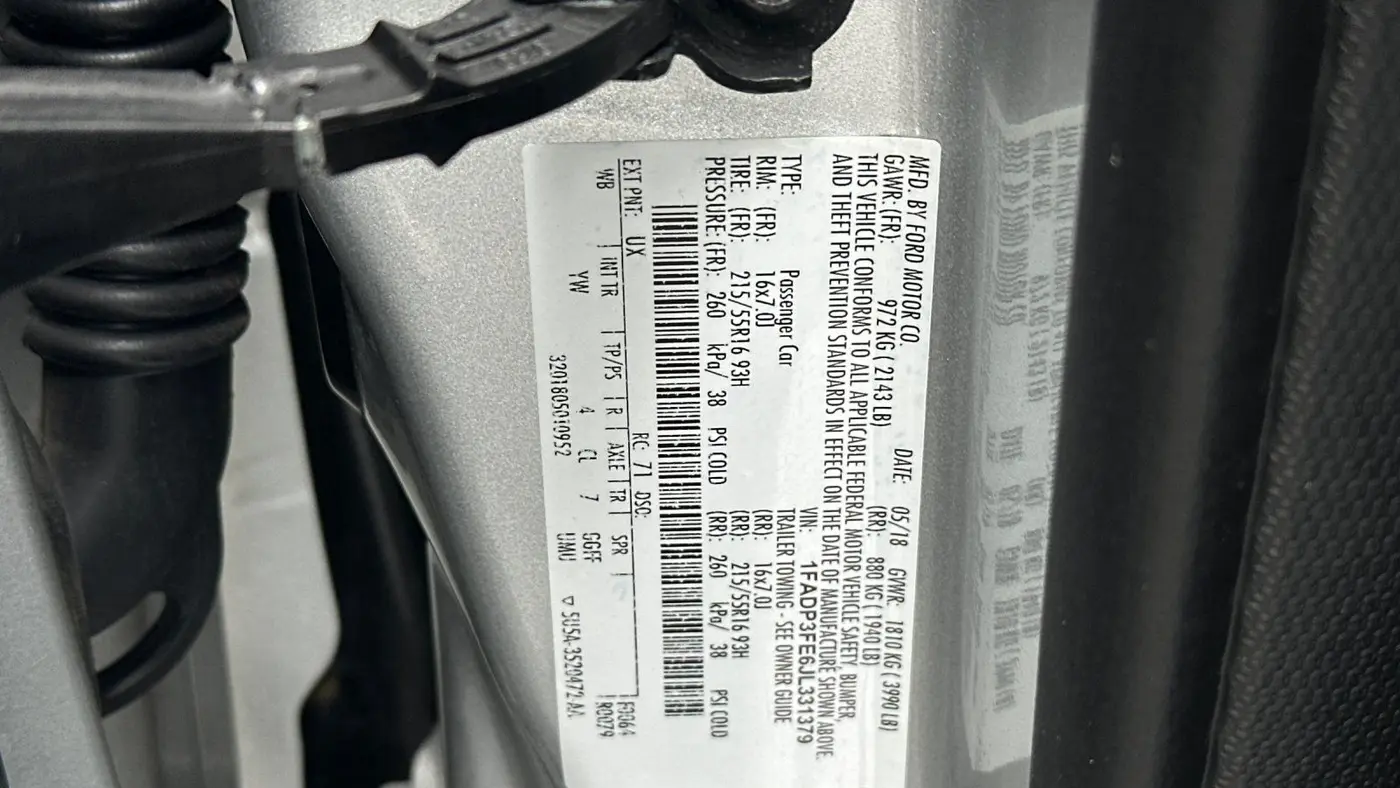 2018 Ford Focus SE