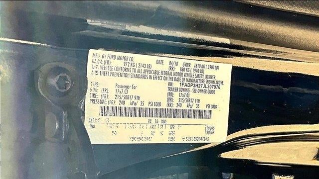 2018 Ford Focus SEL