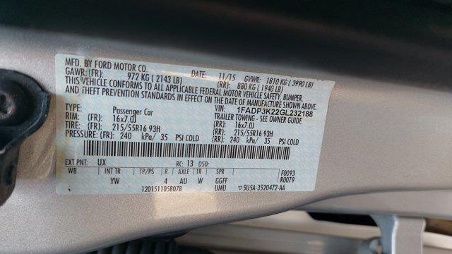 2016 Ford Focus SE