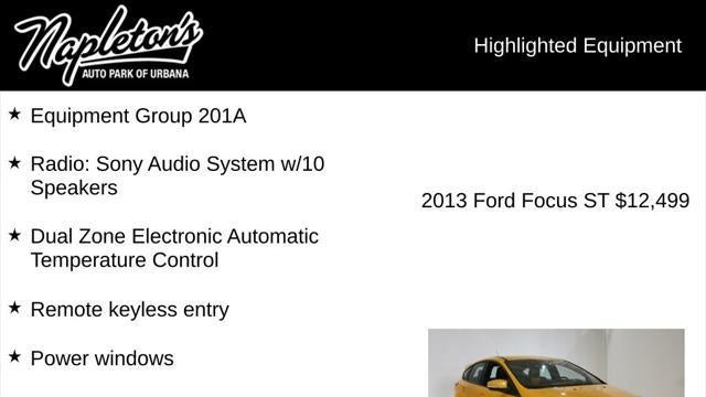 2013 Ford Focus ST
