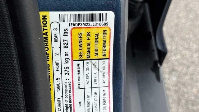 2018 Ford Focus SEL