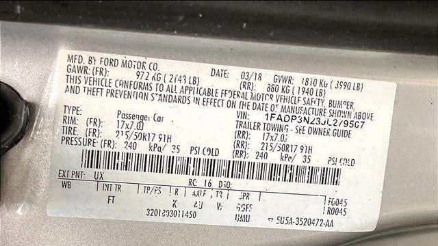 2018 Ford Focus Titanium