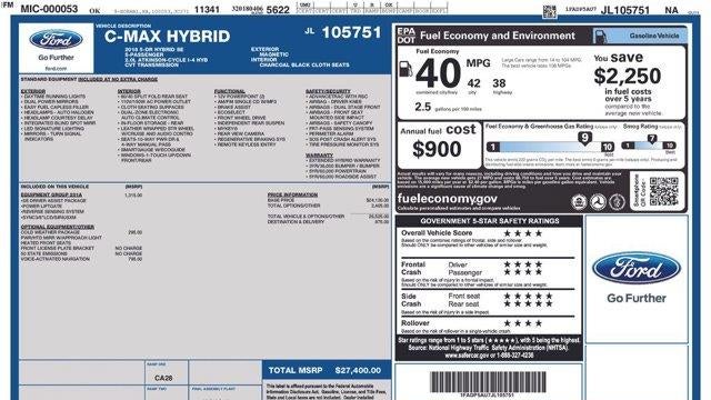 2018 Ford C-MAX Hybrid SE