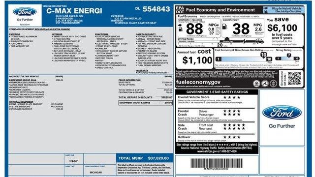 2013 Ford C-MAX Energi SEL