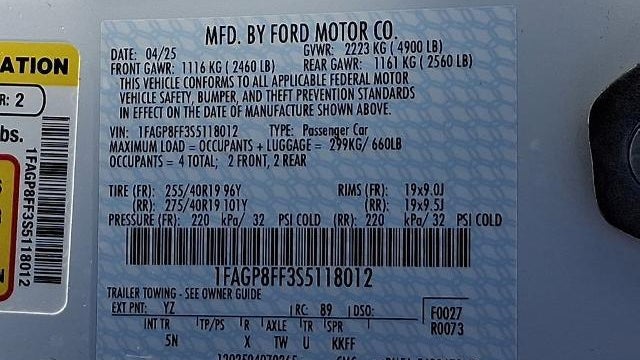 2025 Ford Mustang GT Premium