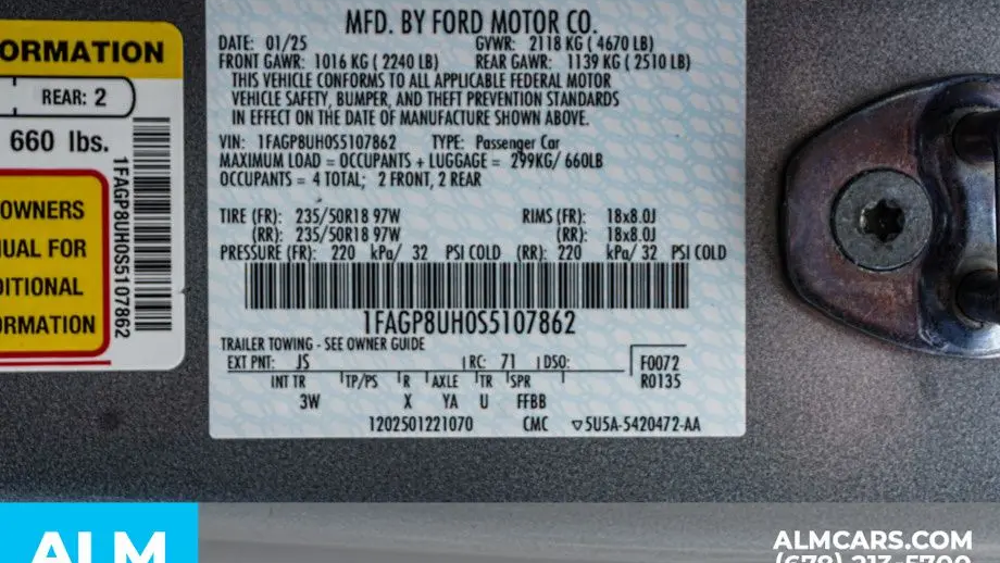 2025 Ford Mustang EcoBoost Premium
