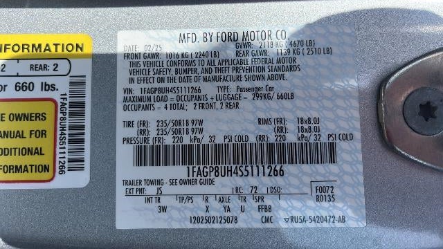 2025 Ford Mustang EcoBoost