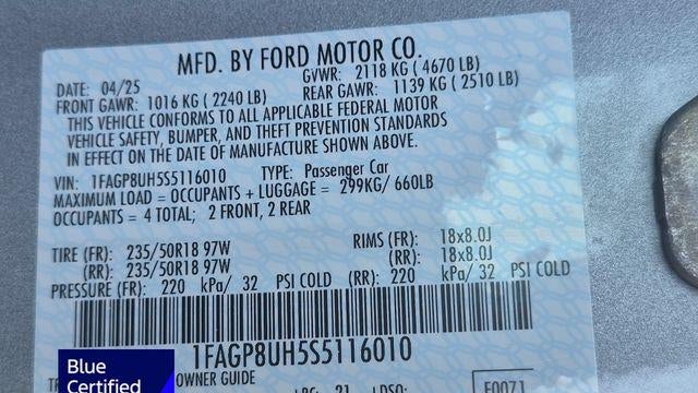 2025 Ford Mustang EcoBoost